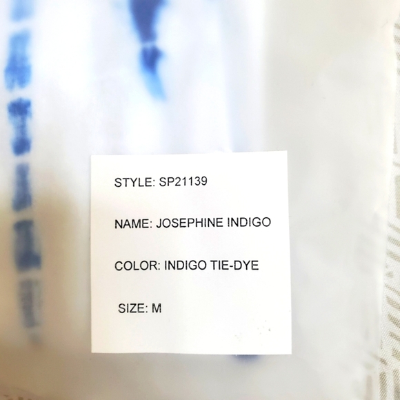 Generation Love Josephine Indigo Tie Dye Top - Picture 5 of 16